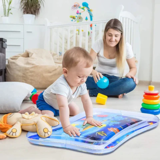Wasserspielmatte – Spiel und sensorische Förderung fürs Baby
