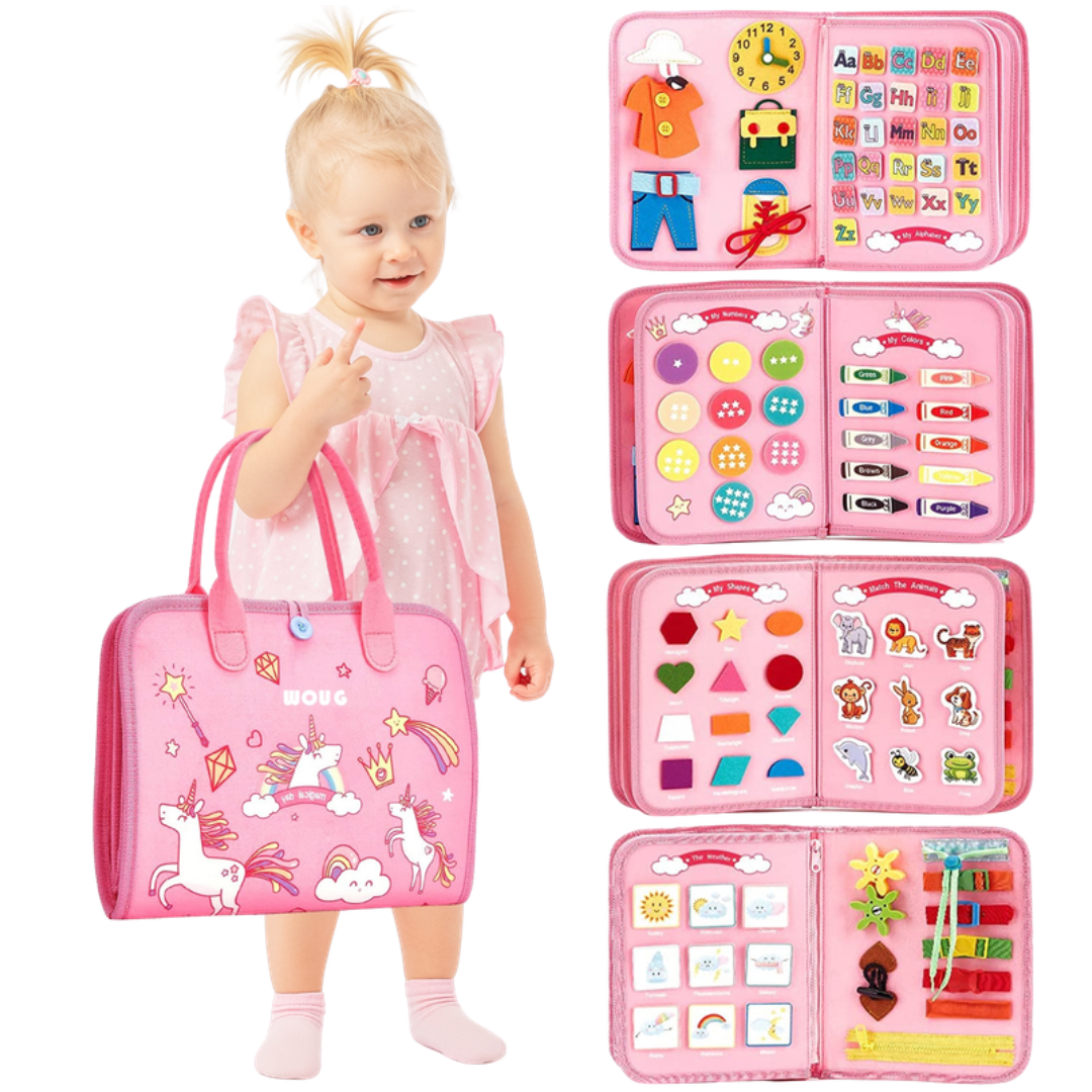 Montessori-Aktivitätstafel – Förderung der Feinmotorik