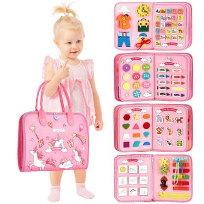 Montessori-Aktivitätstafel – Förderung der Feinmotorik