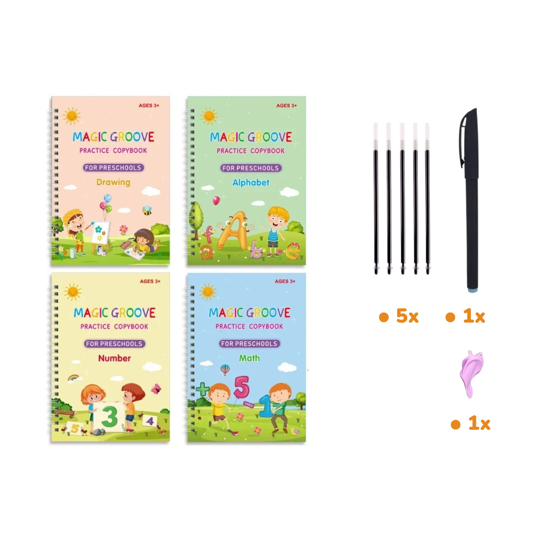 Magisches Kalligrafie-Heft – Schreiben lernen mit Spaß