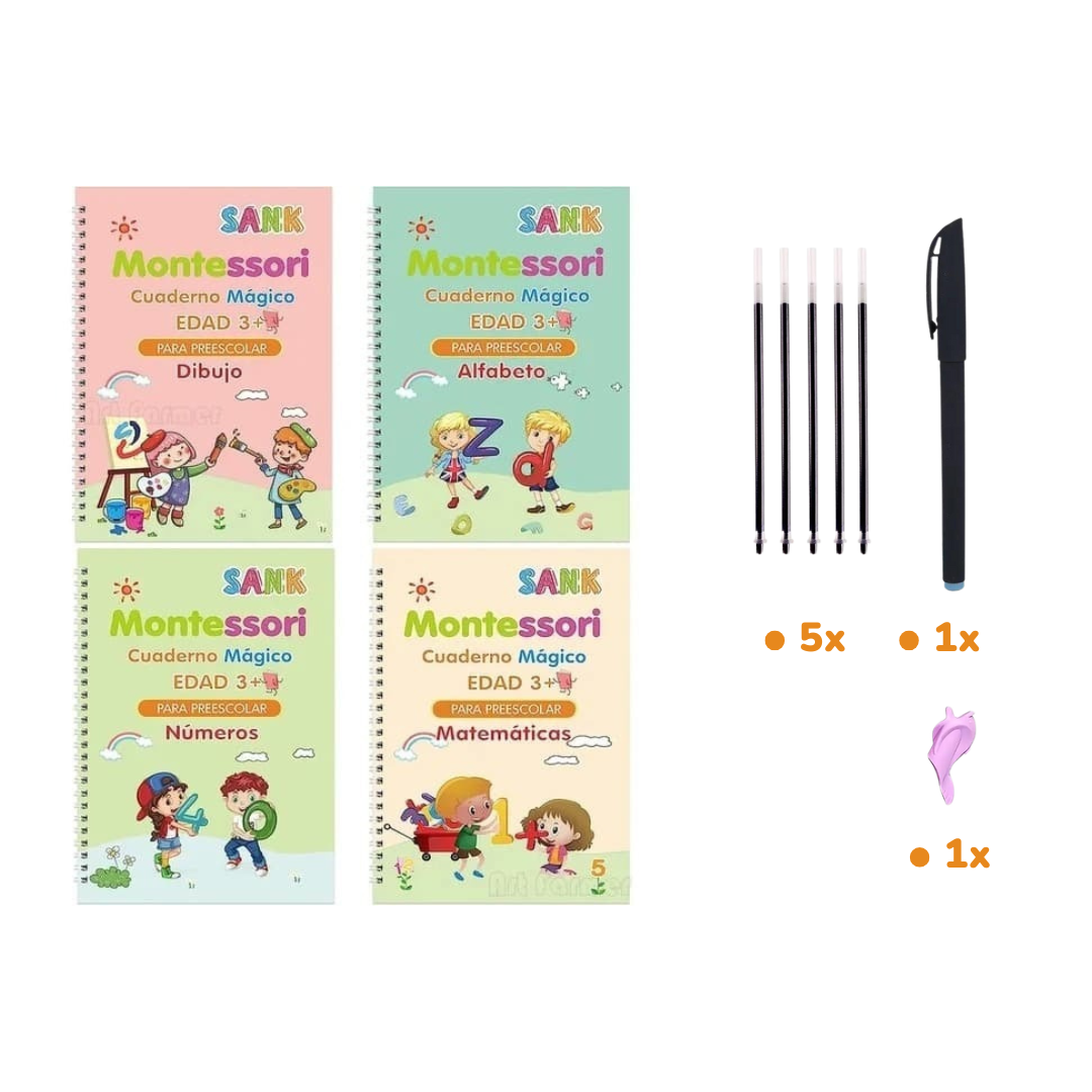 Magisches Kalligrafie-Heft – Schreiben lernen mit Spaß