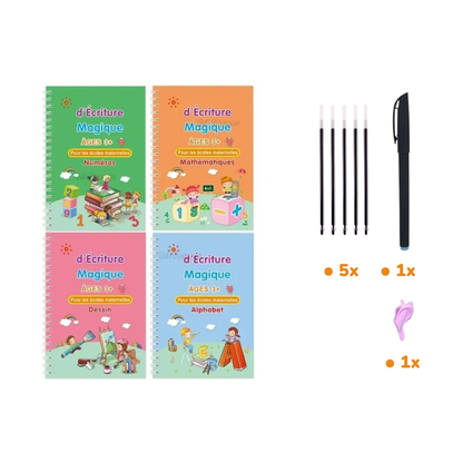 Magisches Kalligrafie-Heft – Schreiben lernen mit Spaß