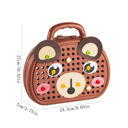 Montessori-Werkzeugkoffer – spielerisch reparieren und bauen