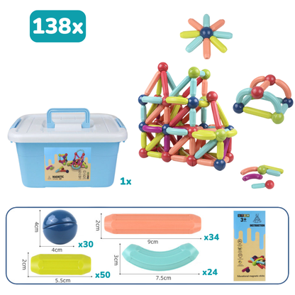 Magneti Stix – Lernspiel mit magnetischen Stäben