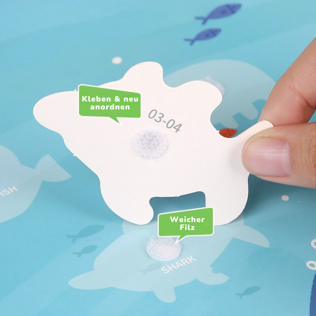 Busy Book – Interaktives Montessori-Buch (Ab 1 Jahr)